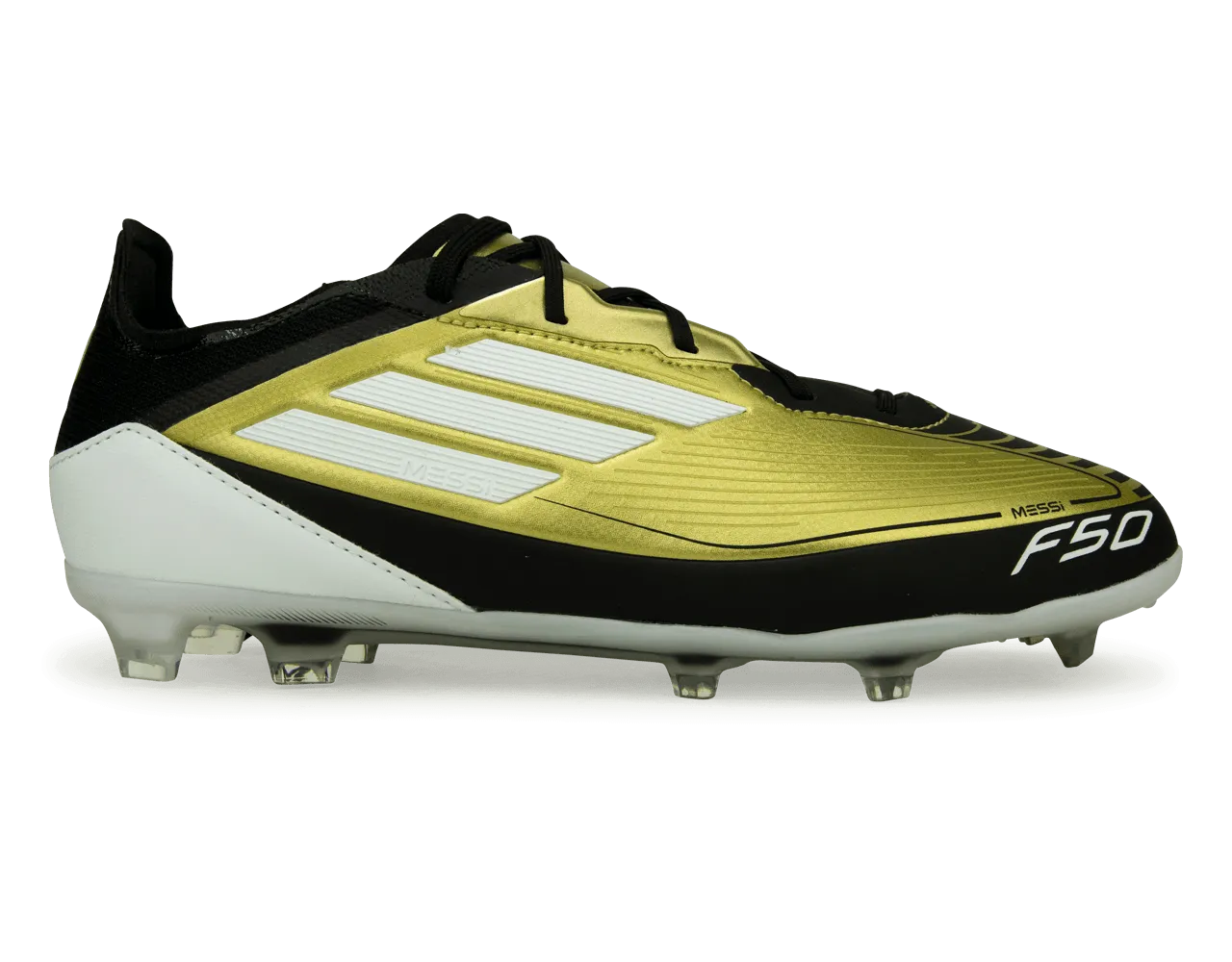 adidas Kids F50 Pro Messi FG Gold/Black/White