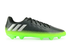 adidas Kids Messi 16.3 FG/AG Dark Grey/Silver Metalic/Solar Green