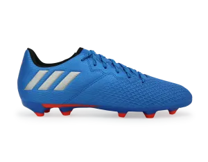 adidas Kids Messi 16.3 FG/AG Sho Blue/Metalic Silver