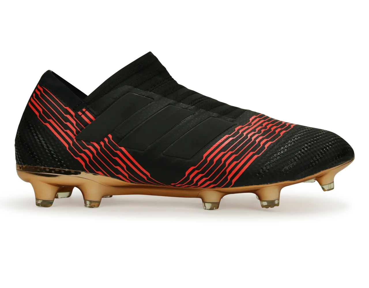 adidas Men's Nemeziz 17  FG Core Black/Solar Red