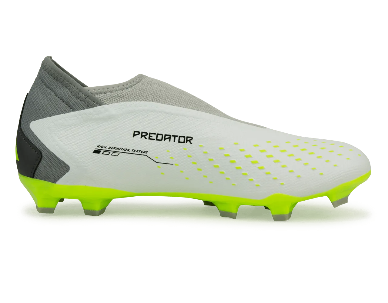 adidas Men's Predator Accuracy.3 LL FG White/Lucid Lemon