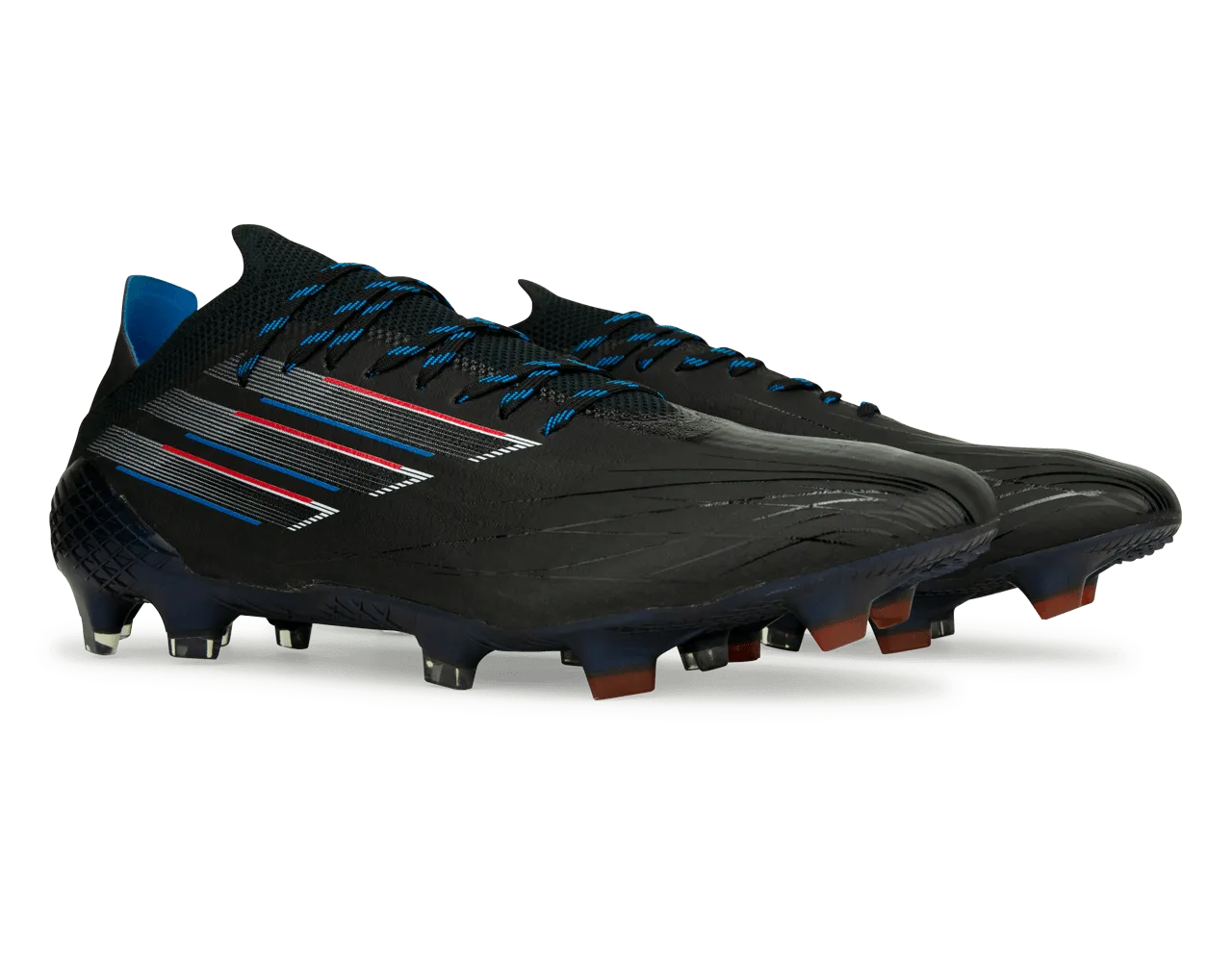 adidas Men's X Speedflow.1 FG Core Black/Vivid Red