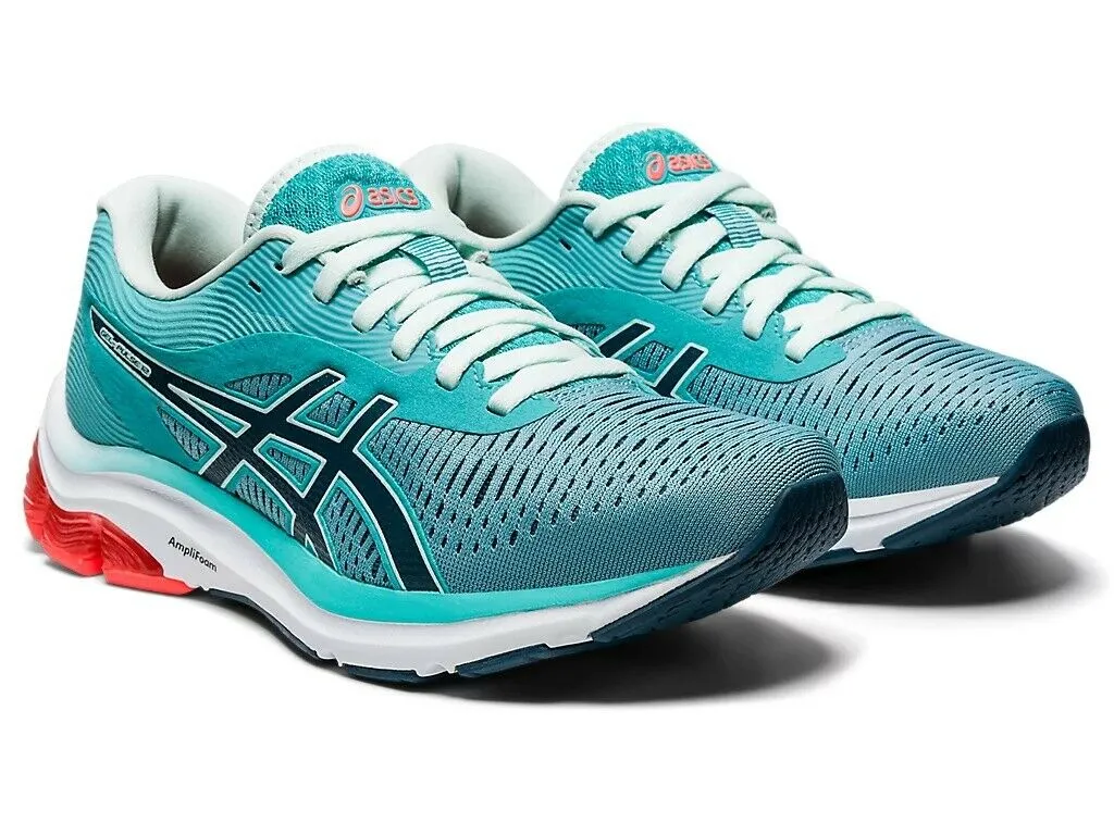 Asics Gel-Pulse 12 Women's Running Trainers Techno Cyan /Magnetic blue