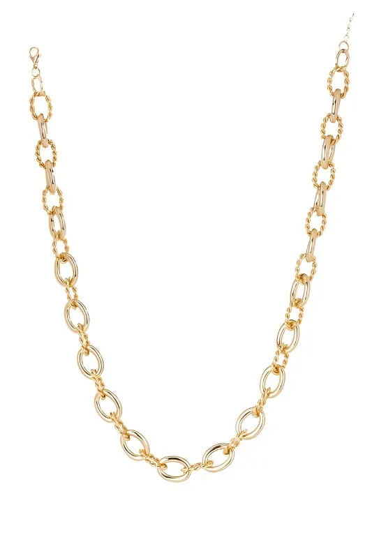 Bold Chain Necklace - Gold