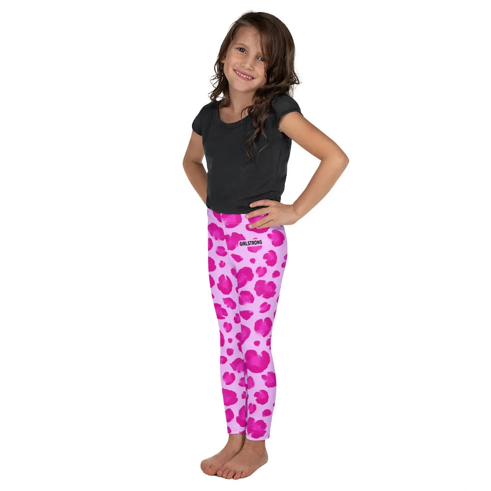 ELEVATED ESSENTIALS, THE PERFECT KIDS LEGGING PINK LEOPARD