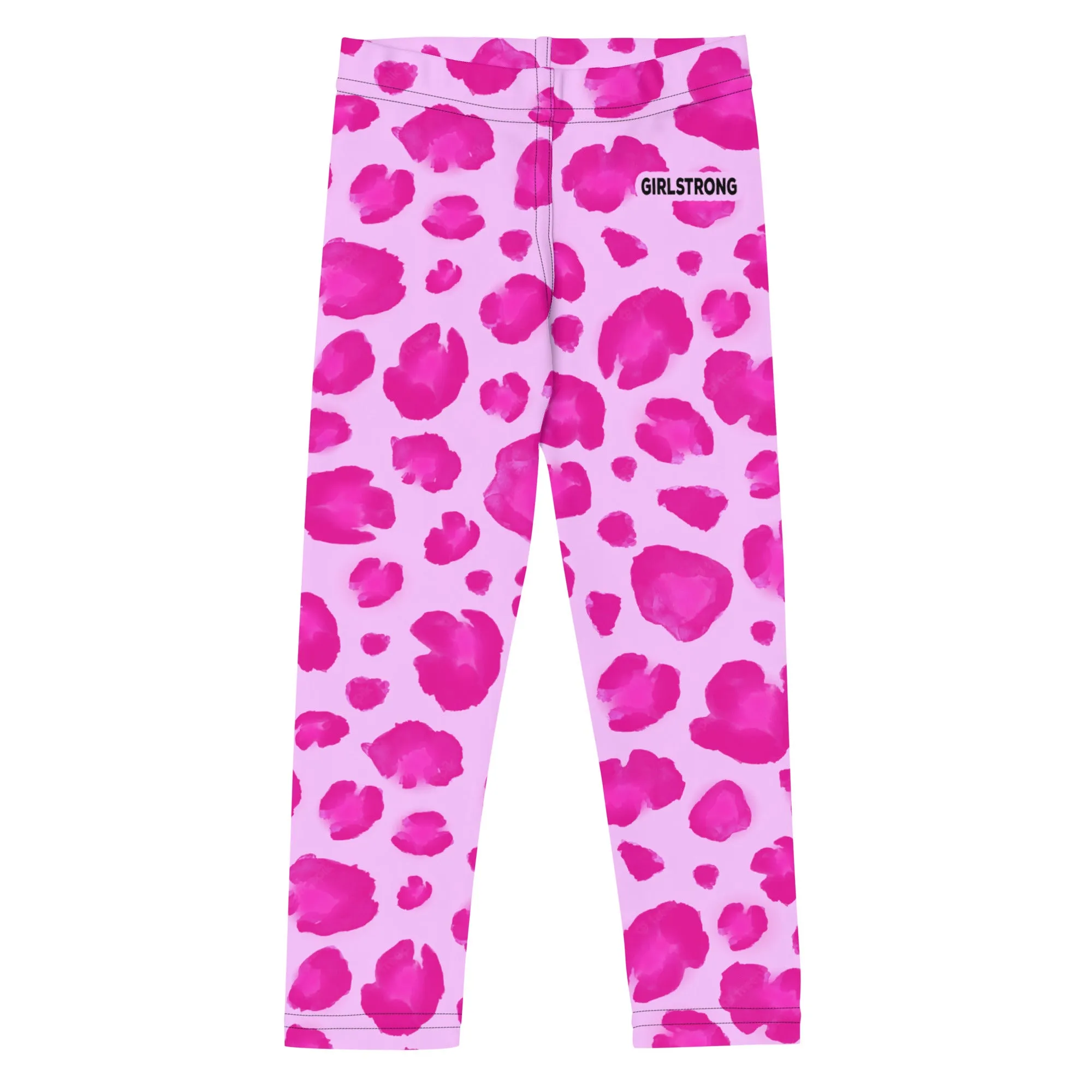 ELEVATED ESSENTIALS, THE PERFECT KIDS LEGGING PINK LEOPARD