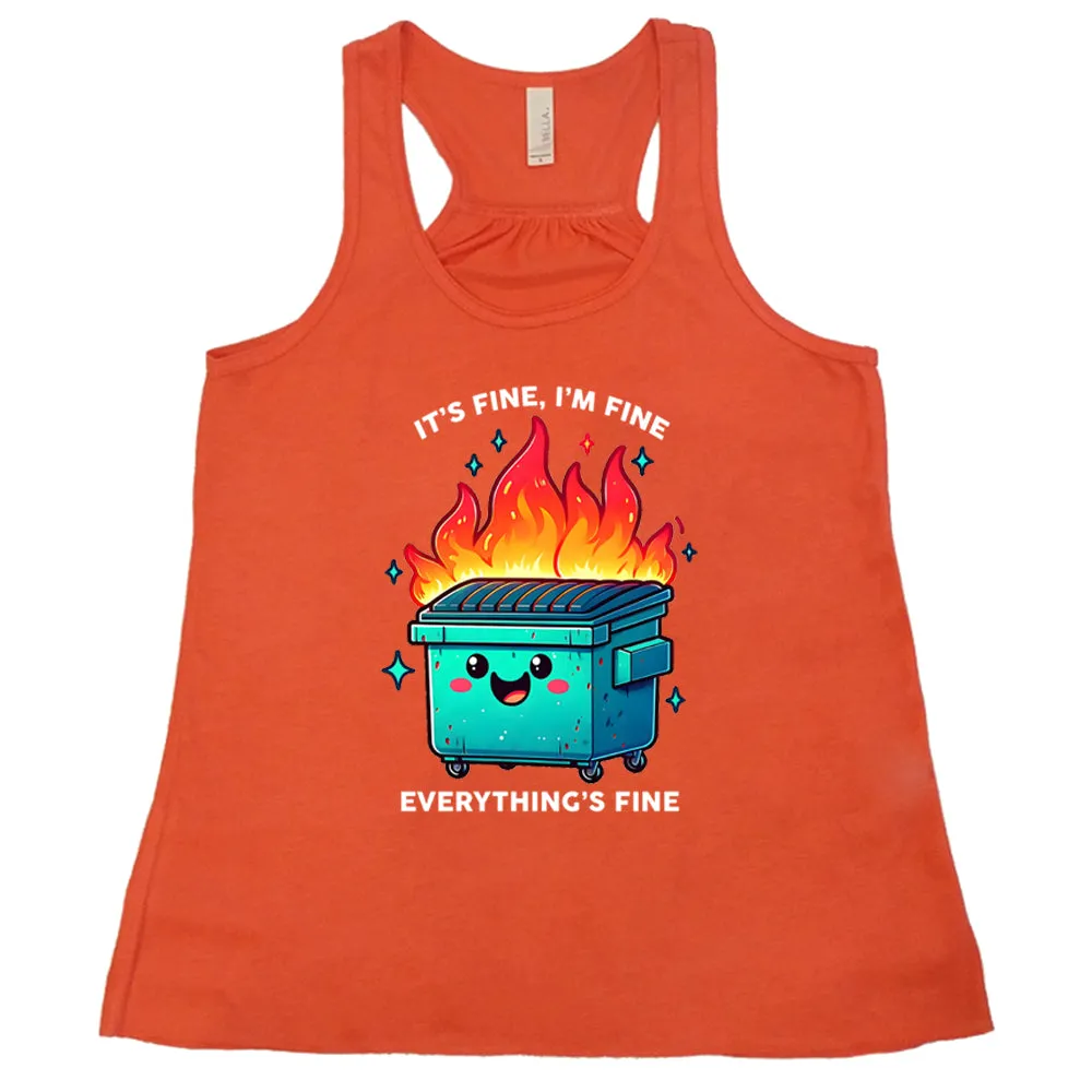 Everything's Fine Dumpster Fire Shirt