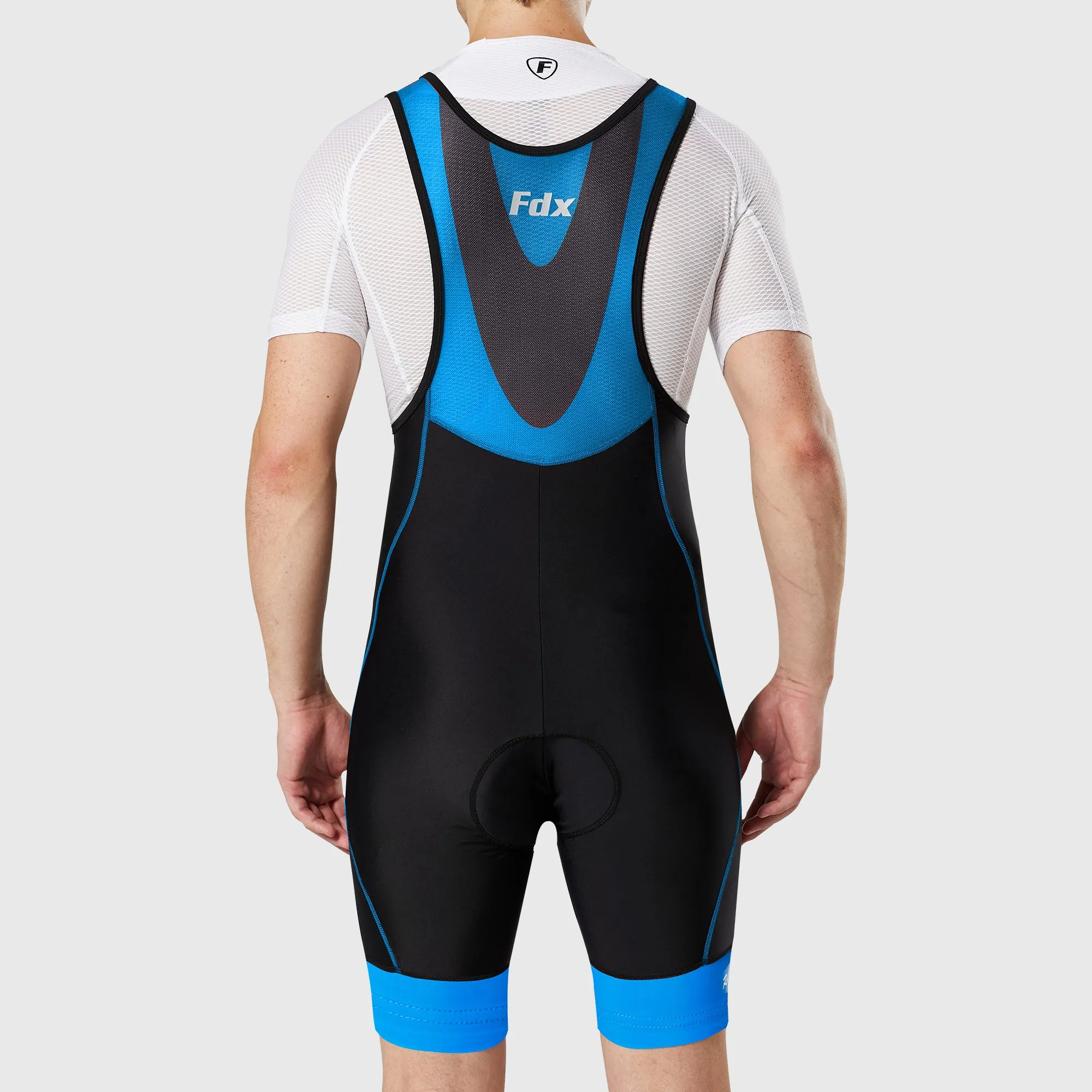 Fdx Velocity Blue Men's & Boy's Summer Cycling Bib Shorts