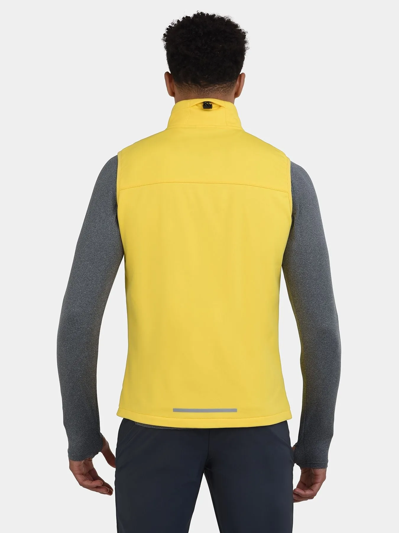 Flyweight Thermal Gilet For Men With Brushed Inner Fabric, Side & Internal Zip Pockets & Adjustable Toggles