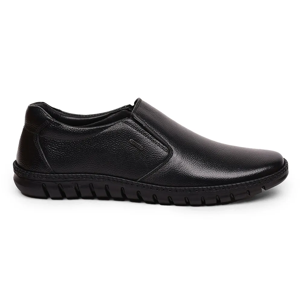 Fortune (Black) Casual Formal Slip on Shoes For Men BRL-11 By Liberty