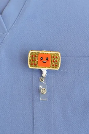 Happy Bandage ID Badge