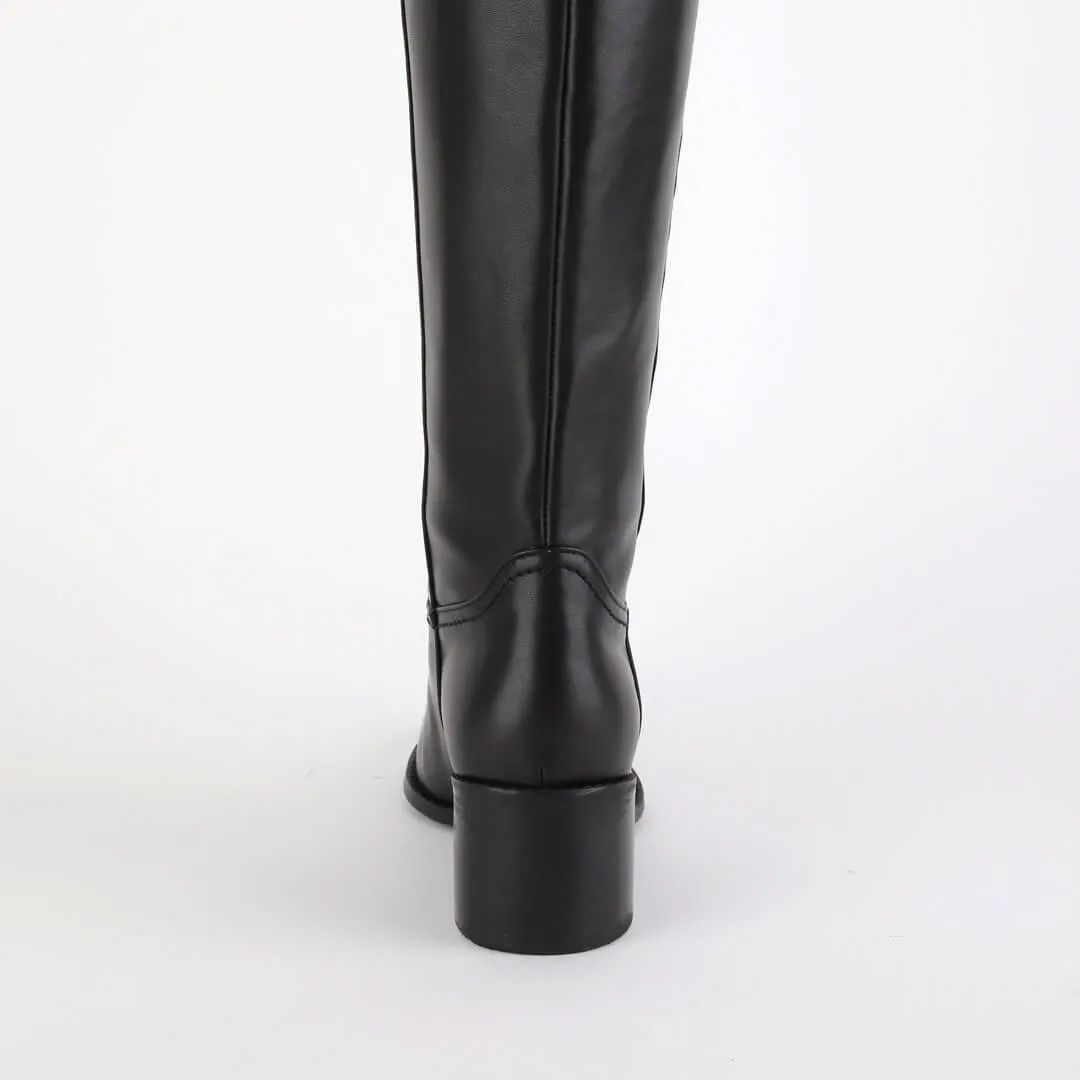 MAEVE - leather knee boot