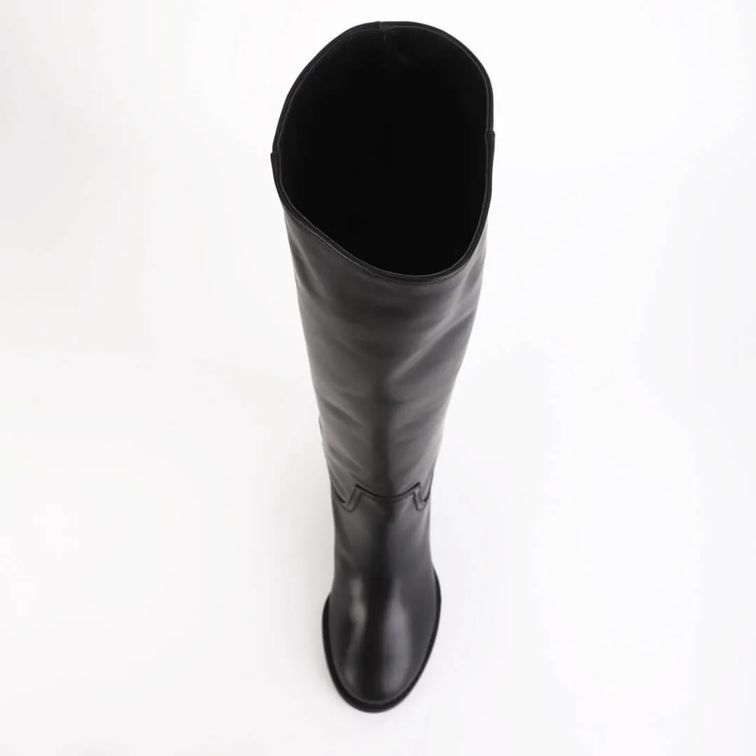 MAEVE - leather knee boot