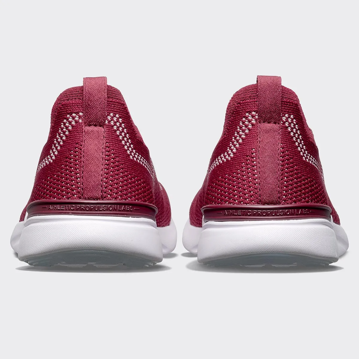 Men's TechLoom Breeze Burgundy / Bleached Pink / White