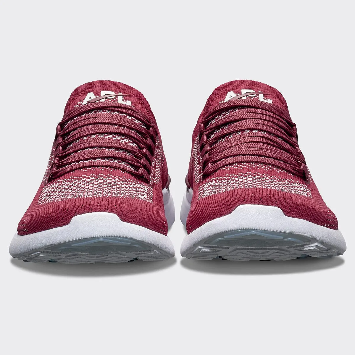 Men's TechLoom Breeze Burgundy / Bleached Pink / White