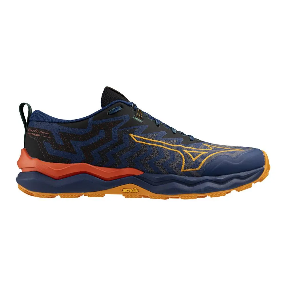 Mizuno Wave Daichi 8 (Mens) - Estate Blue/Apricot/Spicy Orange