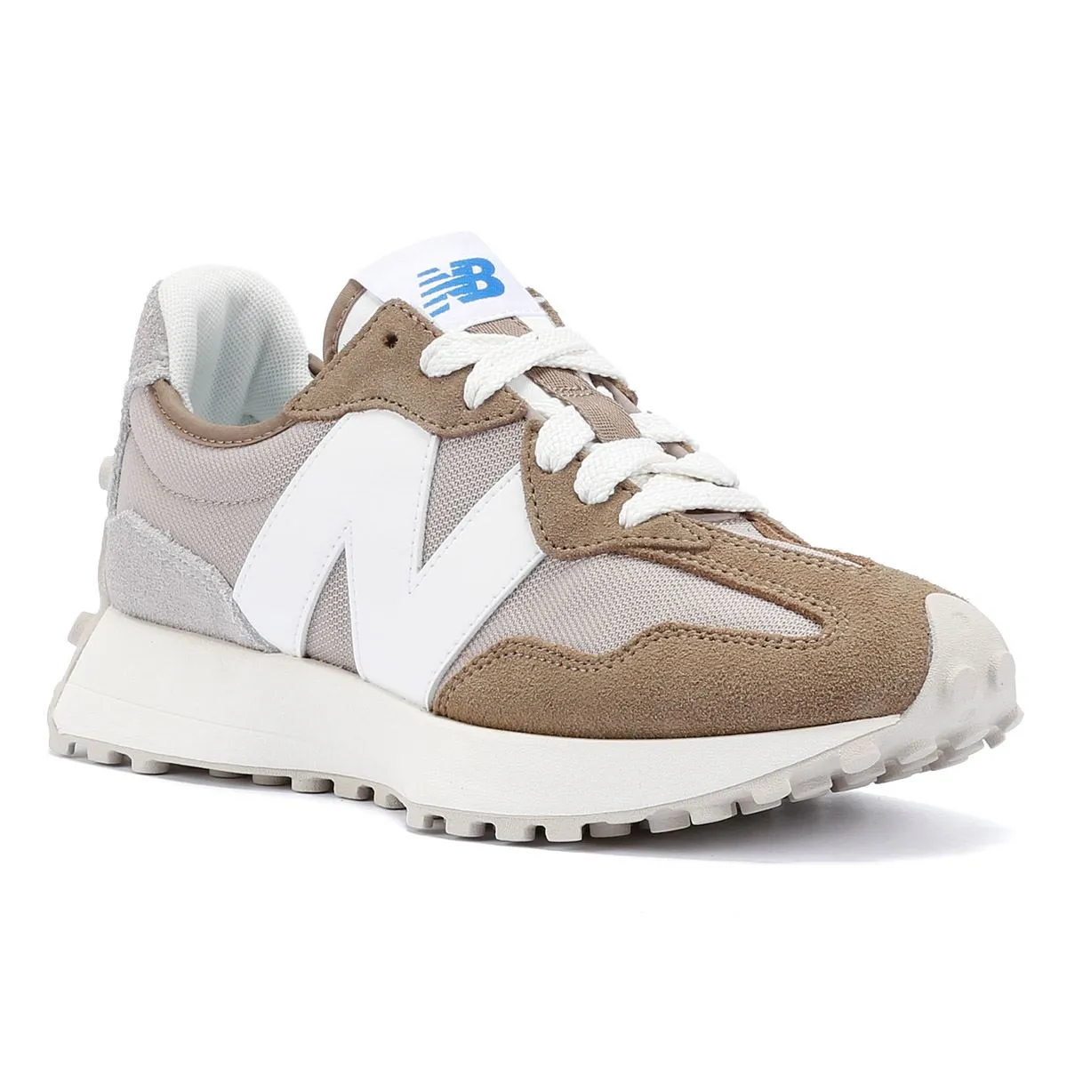 Womens New Balance 327 Mushroom Trainers: Comfortable and Stylish