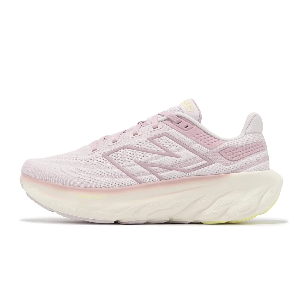 Womens New Balance Fresh Foam X 1080v13 - Pink Granite with Orb Pink and Limelight