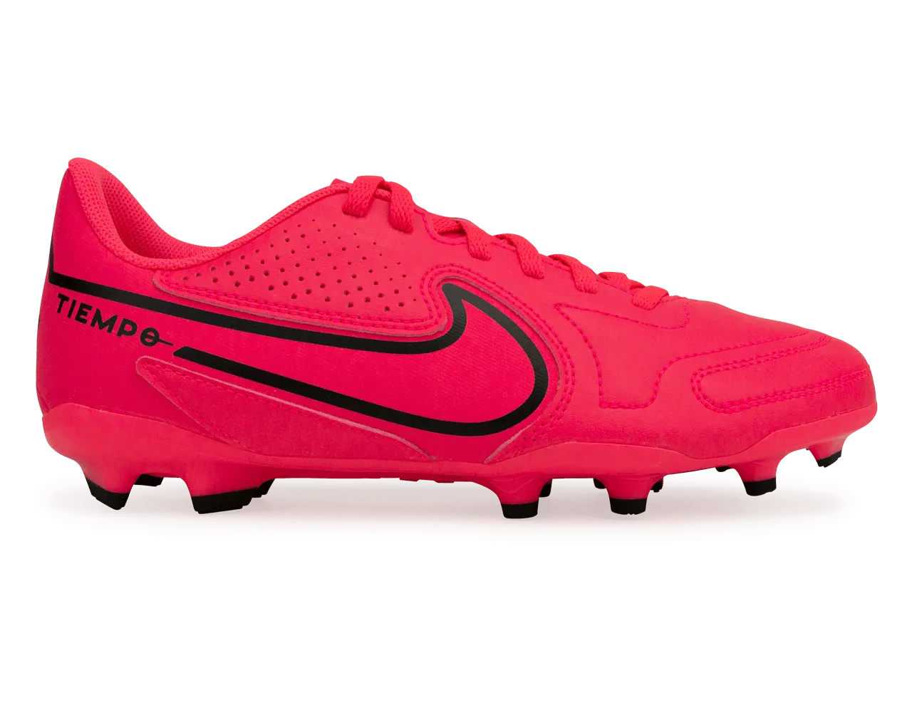 Nike Kids Tiempo Legend 9 Club FG/MG Pink/Black