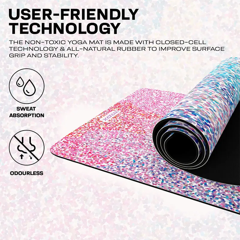 RDX D5 6mm PU Rubber Yoga Mat