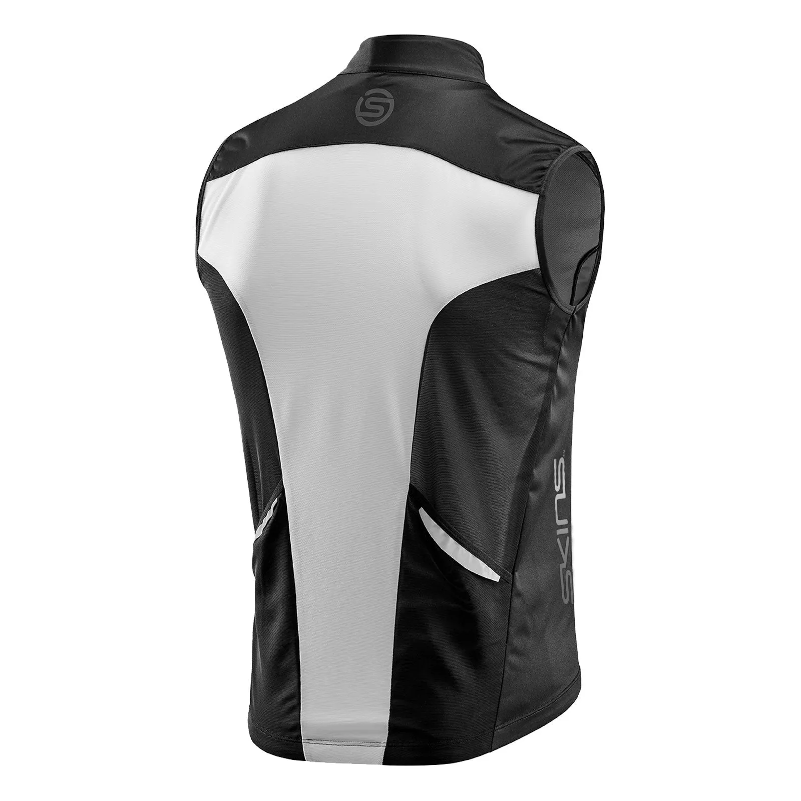 SKINS CYCLE WINDPROOF VEST GRAPHITE/BLACK