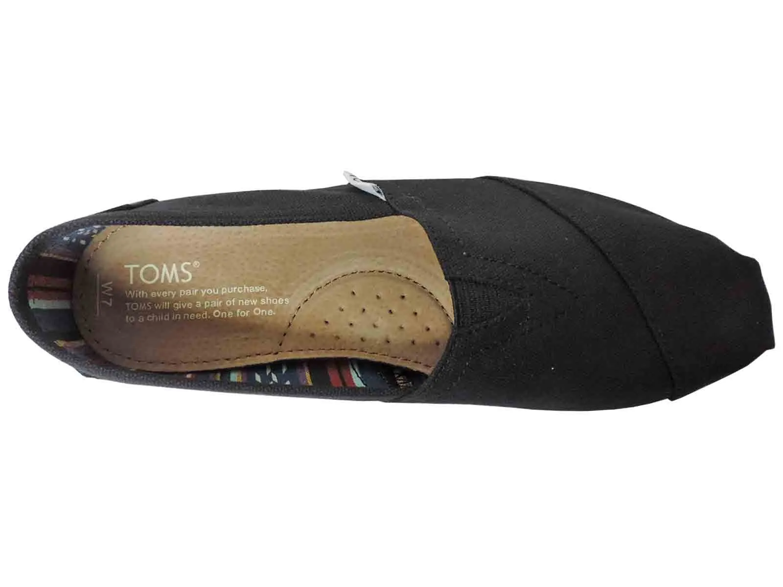 Toms Women's Classic Canvas Black / Black