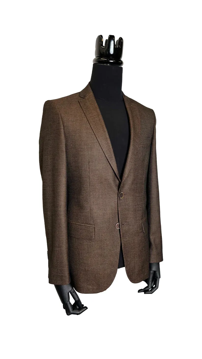 Vercini Brown  Men's Blazer